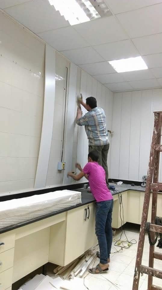 ألواح PVC لتجليد الحوائط والأسقف المعلقة