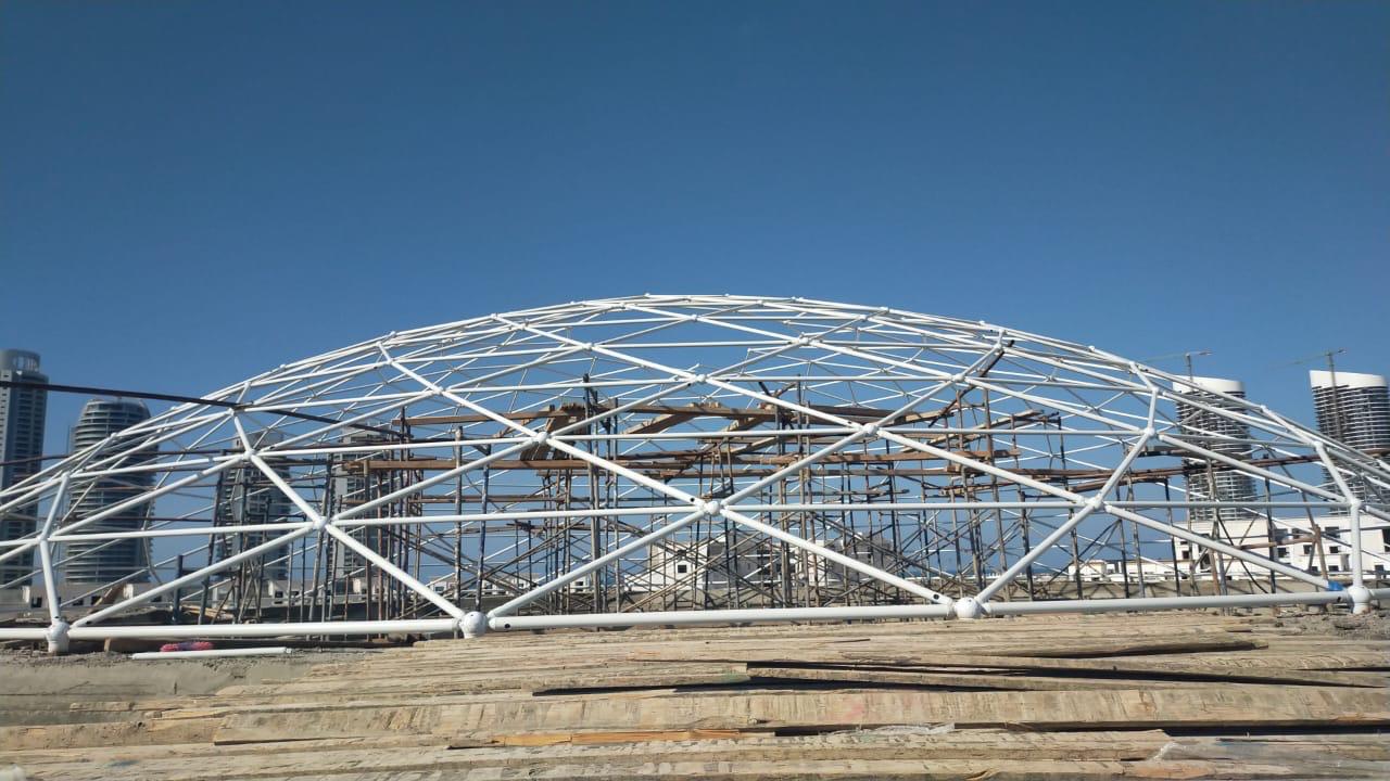 حلول الهياكل الفراغية والأنظمة الإنشائية (Space Frame & Space Truss)